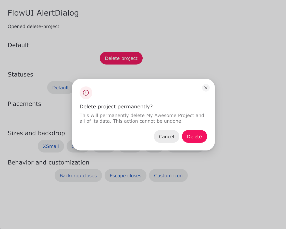 Alerts