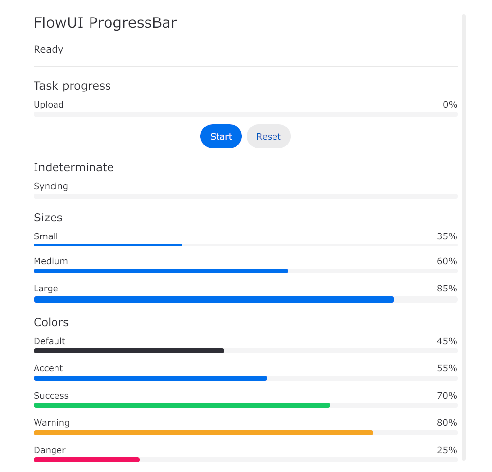 Progress